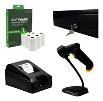 Comprar Kit Punto De Venta - Impresora, Lector Barras,  Cajón 5 Bill