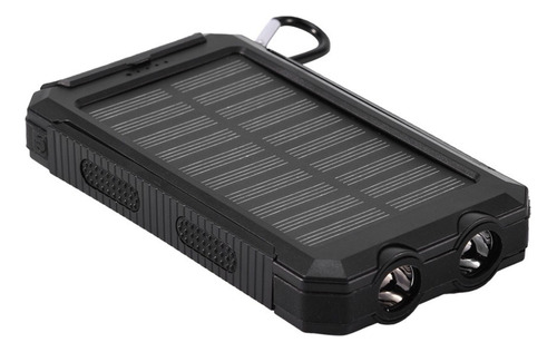 A 10000mah Móvil Lámpara Solar Cargador Dual Usb Batería De