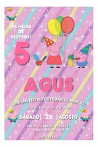 Comprar Peppa Pig Kit Cumpleaños Imprimible Editable Candy Bar