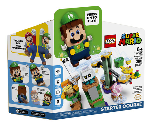 Lego Super Mario Pack Inicial: Aventuras Con Luigi