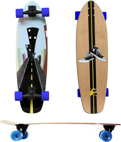 Monopatín Abrazo Cruiser  33 X 9.5 Cruiser Board Con C...