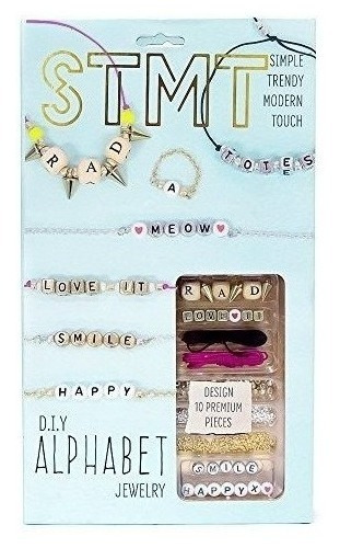 Juego De Joyeria Stmt Diy Alphabet De Horizon Group Usa