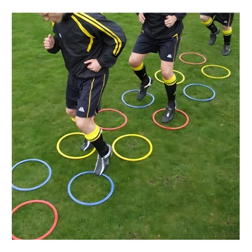 Set 12 Aros De Agilidad 40 Cm Entrenamiento Deporte Futbol