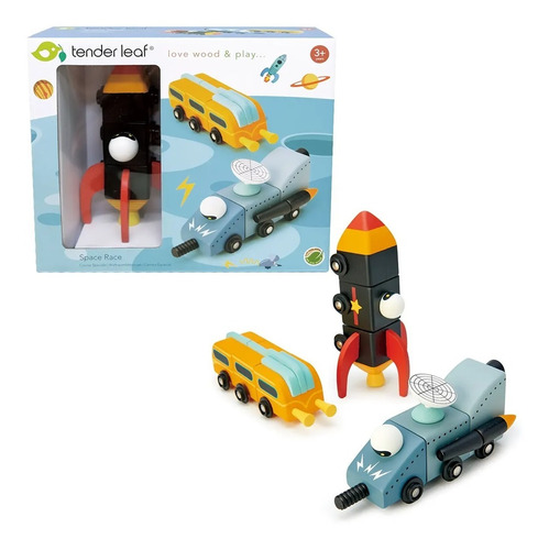 Juego Carrera Espacial Tender Leaf Toys Space Race Tl8342