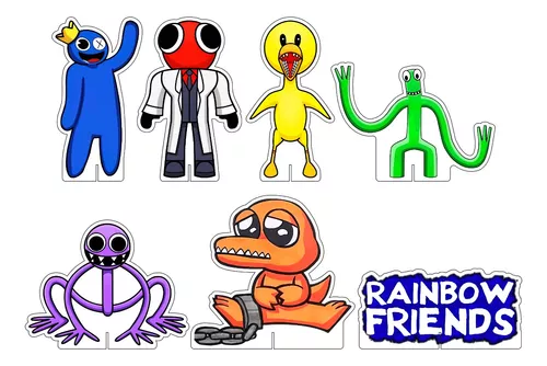 Display de Mesa 18 a 25 cm Rainbow Friends Roblox