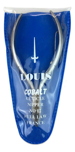 Pinza Para Cutículas Louis Cobalt, Fabricada En Francia, N.