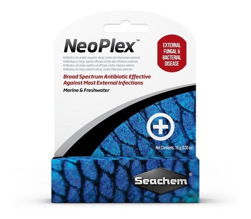 Neoplex  Infecciones Externas Peces Seachem 10 Gr