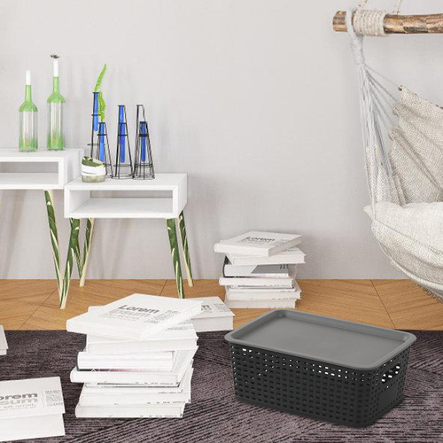 Almacenamiento De Cestas Organizador Hueco Apilable Cestas D