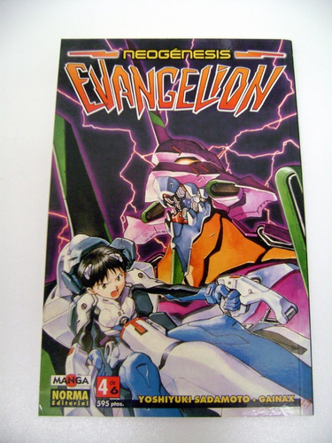 Neogenesis Evangelion 4 Norma Manga Papel Excelente Boedo