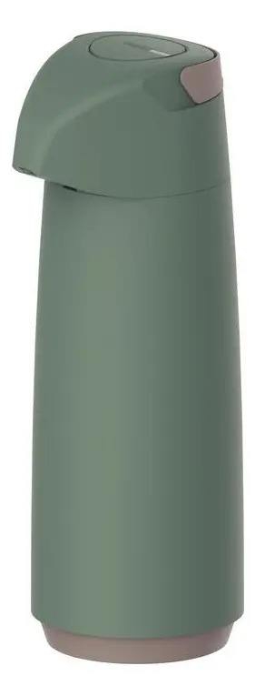 Termo Tramontina Exact Glass Ampolle Thermos 1.8 l, color verde