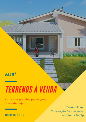 Compre Já O Seu Terreno, Direto Com O Proprietário. 500m²