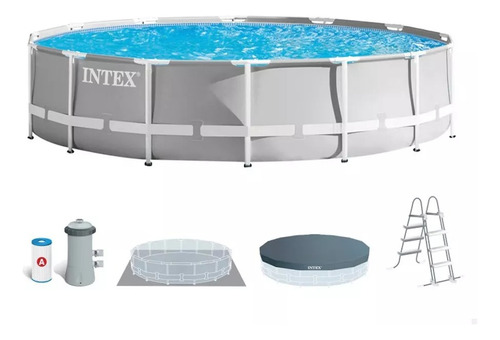 Piscina Estructural Redonda Intex 26720 De 12706 L