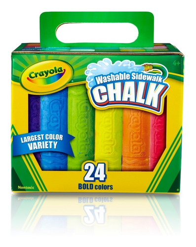 Tizas Lavables Para Exterior Crayola Tienda Oficial X24 Colo