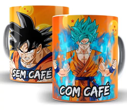 Caneca Cerâmica Café Goku Desenho Dragon Ball Z Decoração