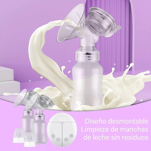 Homex Extractor Eléctrico Transparente De Leche