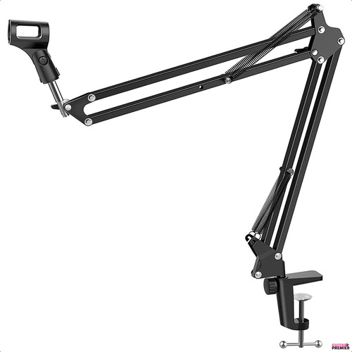 Soporte De Escritorio Brazo Articulado De Microfono + Pipeta