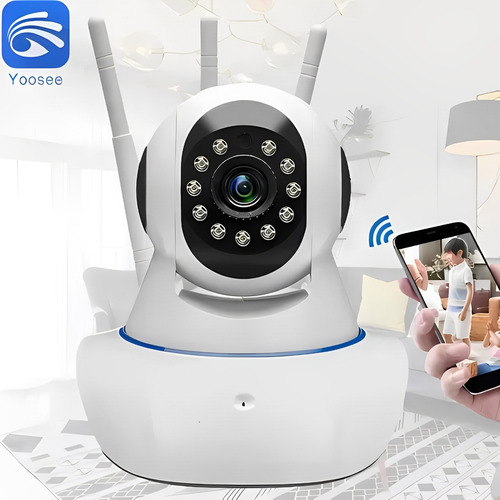 Ip Camera Conexão Wi-fi P2p Hd Com Áudio Fácil Instalação