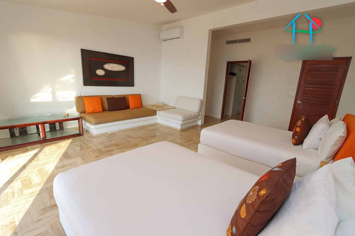 Cad Puerta Del Mar. Terraza Con Alberca Privada, Jacuzzi, Vista Al Mar, Barra Bar, Sala Y Comedor