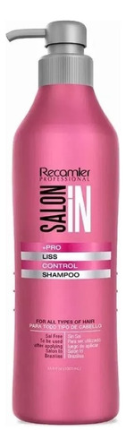 Shampoo +pro Liss Control Salon In Recamier 1l