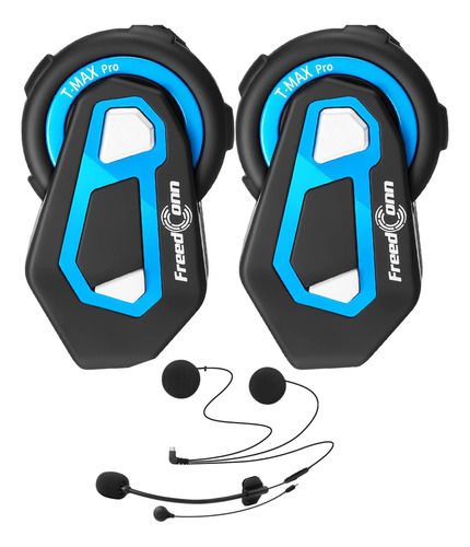 Auriculares Con Intercomunicación Bluetooth Para Casco De Mo