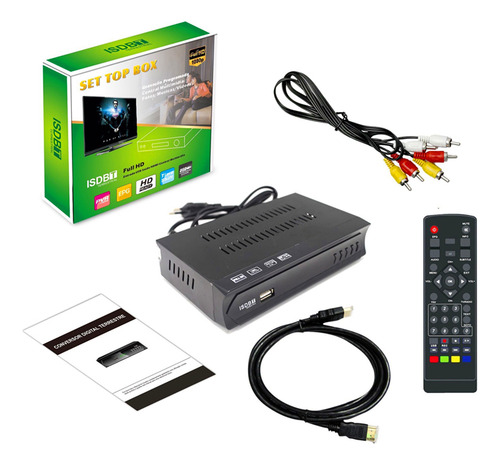 Chile Conversor Tdt Receptor Isdb-t Digital Decodificador Is