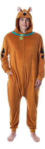 Intimo Scooby-doo Disfraz Con Capucha Para Hombre Pijama De