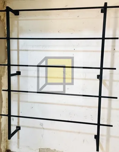 Soporte Exhibidor Cuartog Construcciones Hierro De Pared
