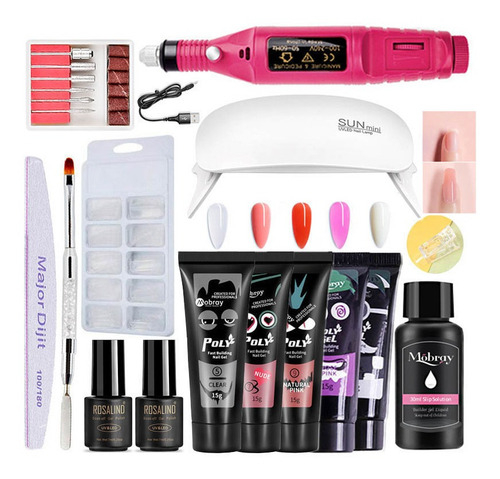 Uñas Set Uv Led Secador De La Lámpara Esmalte De Uñas Gel