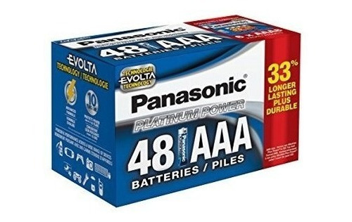 Panasonic Energy Corporation Lr03xe/48pc Platinum Power - Pi