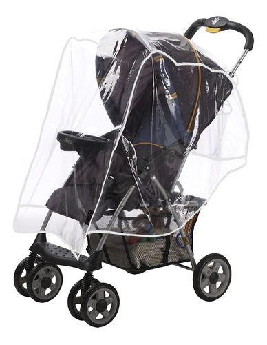 Capota Coche De Bebe Cubre Lluvia Protección Cochecito Pbed