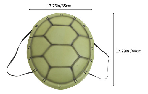 Maquillaje De Caparazón De Tortuga Falso Simulado