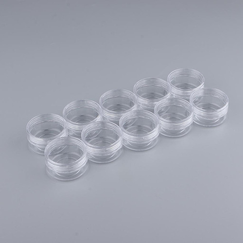 Recipientes De Crema Transparentes 2 Piezas