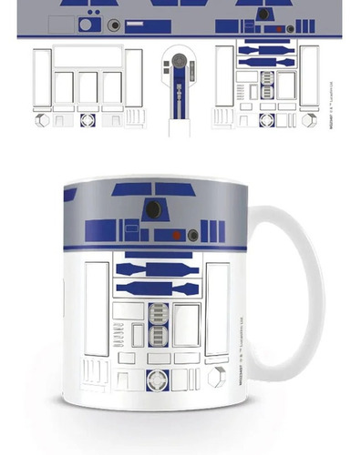 R2 D2 Star Wars Taza Ceramica Pyramid