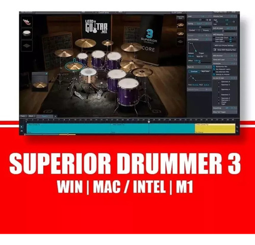 Superior Drummer 3 | El Mas Completo | Vst Au Aax