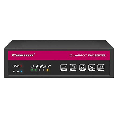 Cimfax T5 Fax Server Two-port Fax2email Remote 