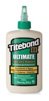 Cola Titebond Iii Ultimate Wood Glue 263g