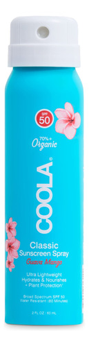 Coola Protector Solar Organico Spf 50 En Aerosol, Cuidado De