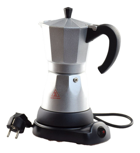 D Cafetera Espresso Eléctrica Para 6 Tazas, Moka Italiana