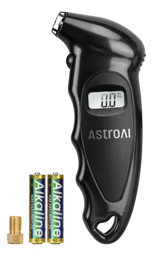 Medidor Digital De Pressão De Pneus 150psi Baterias Astroai
