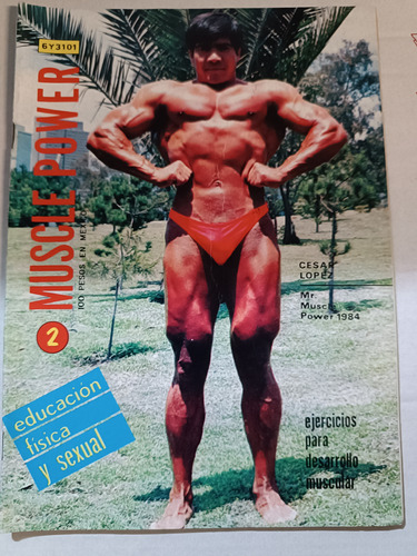 Revista Muscle Power # 2 Mr.muscle Power Cesar Lopez