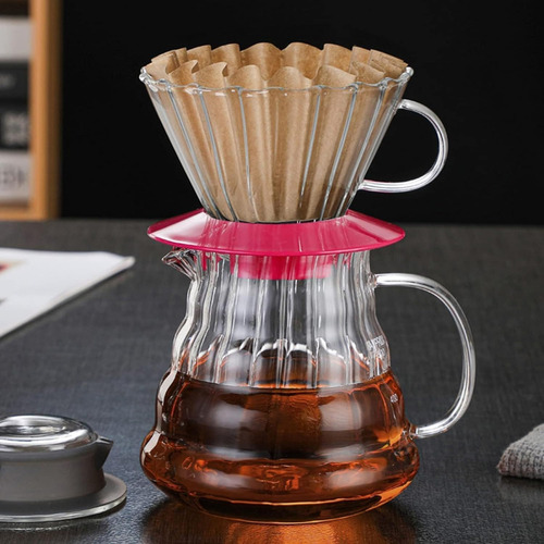 200pc Filtros Papel Para Cafetera Filtros Café Marrón 2 Taza