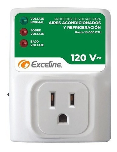 Protector De Voltaje Aire Acondicionado 120v Enchufable