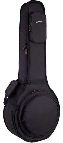 Protec Banjo Gig Bag - Gold Series, Modelo Cf204 Negro 0.984