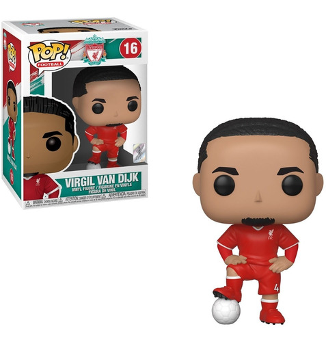 Funko Pop Football Liverpool Virgil Van Dijk