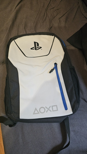 Mochila Playstation Original Ecocuero Reforzada Notebook.  