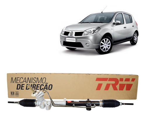 Caixa Da Dir. Hidráulica Trw Renault Sandero 2008 Até 2014