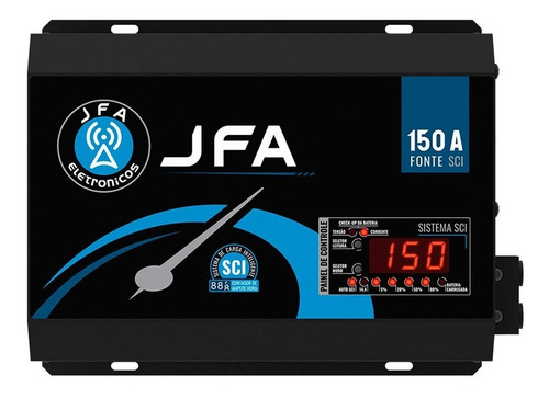 Fonte Digital Jfa 150a Sci - Bivolt Voltímetro E Carregador