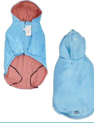 Parka Impermeable Forrada Con Polar Para Perros Grandes