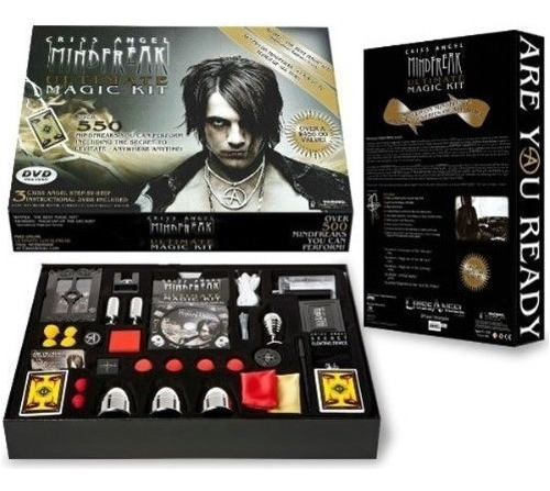 Kit De Magia Ultimate De Criss Angel Black