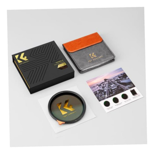Filtro 82mm 2 En 1 Variable - Black Mist 1/4 + Nd2-400 K&f